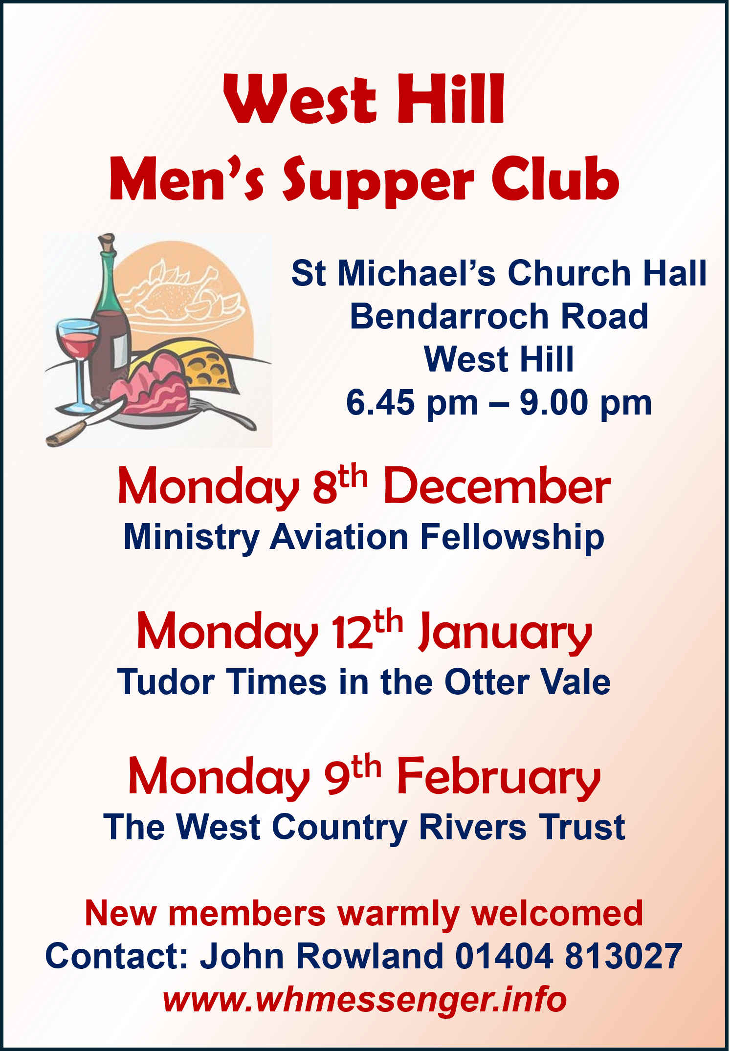 Supper Club Dec 2025 - Jan 2026